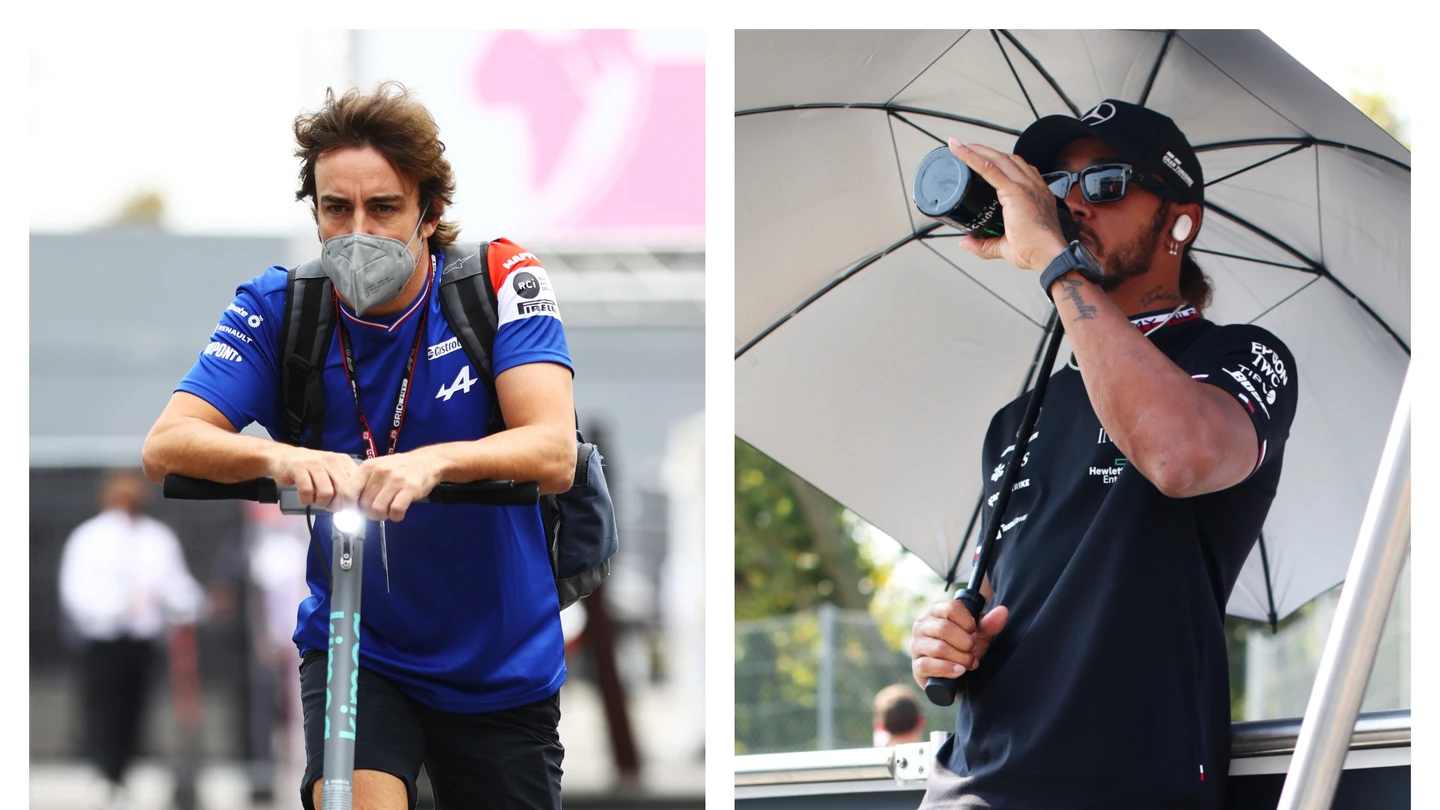 Fernando Alonso y Lewis Hamilton Fernando Alonso y Lewis Hamilton
