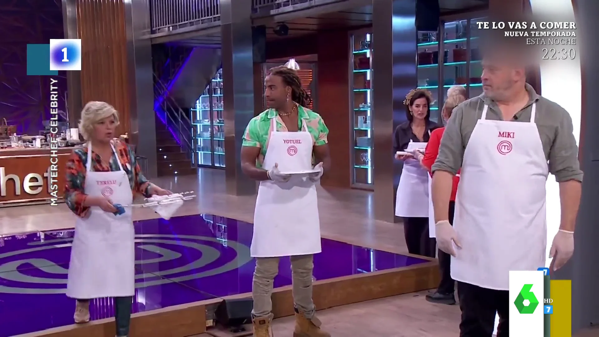 Las trampas de Miki Nadal en Masterchef: así hace pasar sus malos platos por comida hecha por Terelu Campos