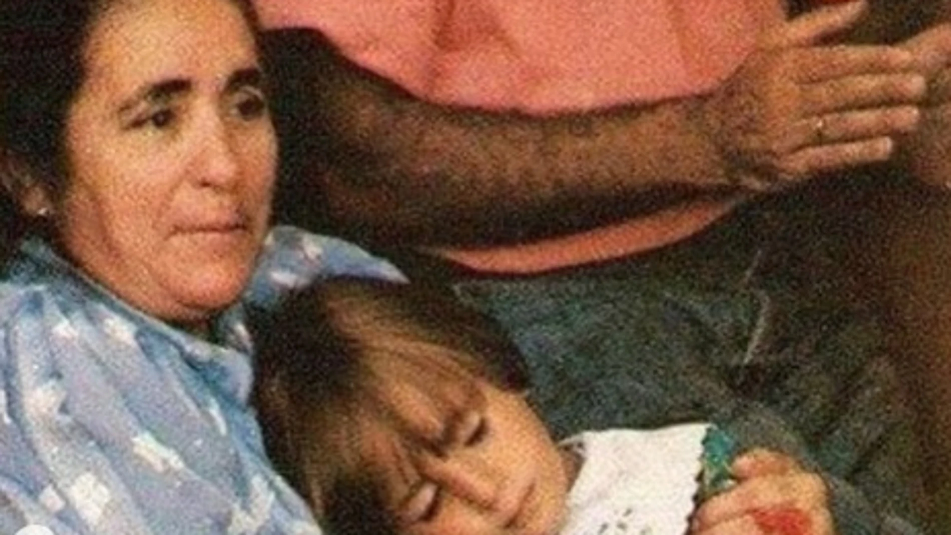 Ana Martín, la madre de Isabel Pantoja, con su nieto, Kiko Rivera