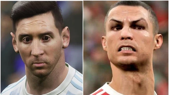 Messi y Cristiano, en eFootball 2022 Messi y Cristiano, en eFootball 2022