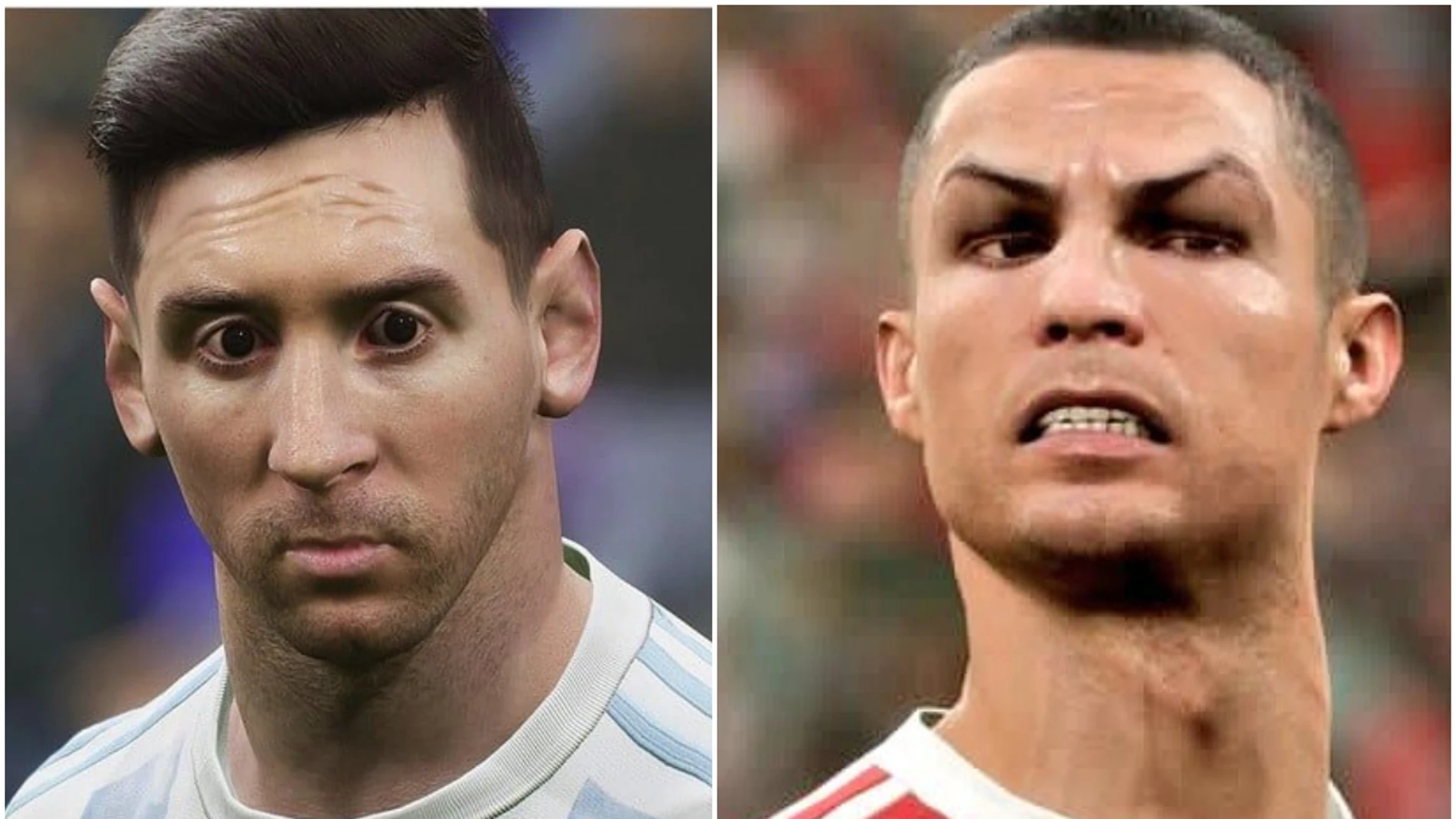 Messi y Cristiano, en eFootball 2022