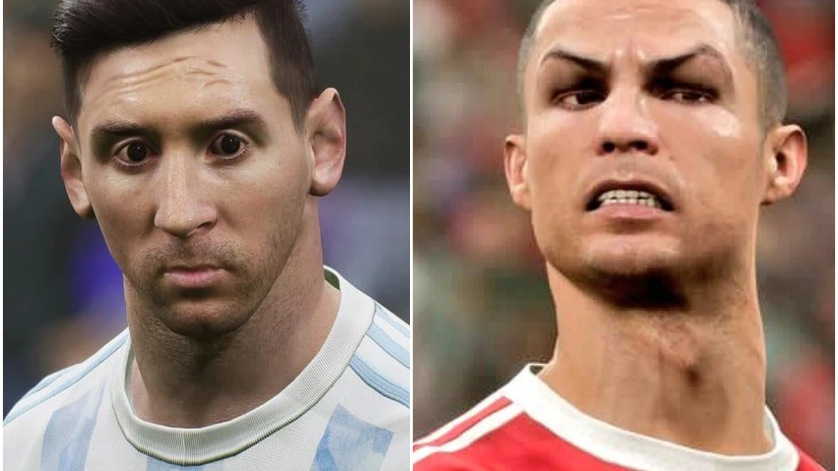 Messi y Cristiano, en eFootball 2022