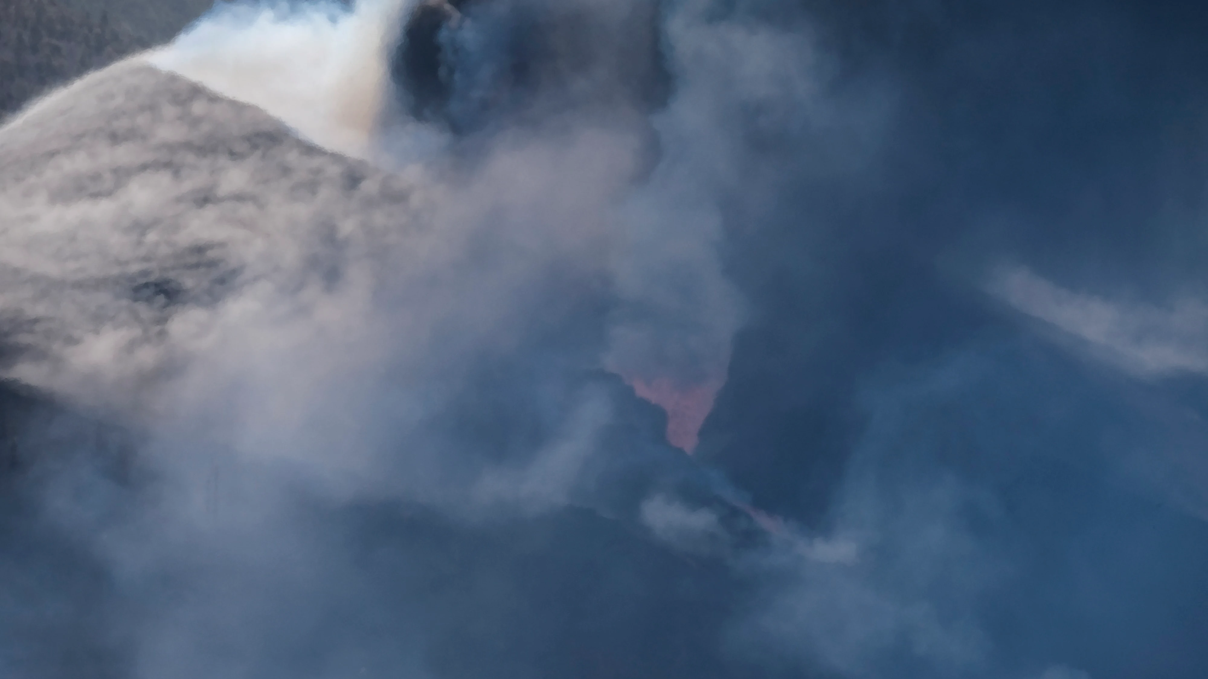 Imagen del volcán de La Palma