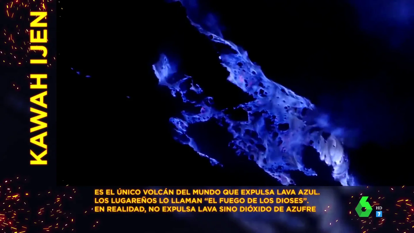 El misterio del Kawah Ijen, el único volcán del mundo que emite lava azul El misterio del Kawah Ijen, el único volcán del mundo que emite lava azul