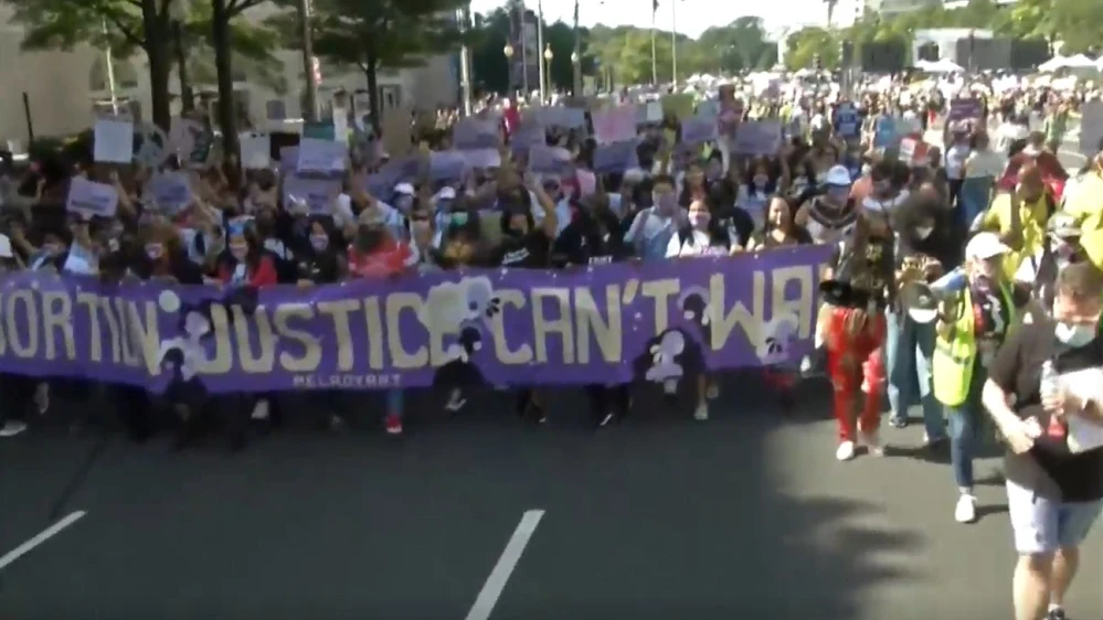 Manifestación en EEUU