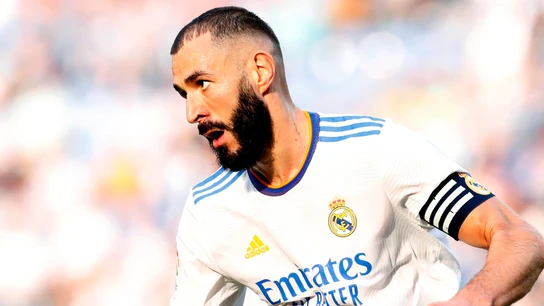 Karim Benzema celebra un gol Karim Benzema celebra un gol
