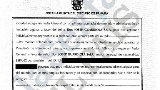 El poder de Guardiola al que ha tenido acceso laSexta. El poder de Guardiola al que ha tenido acceso laSexta.