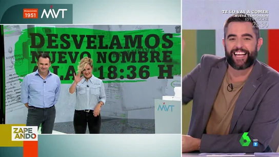 La reacción de Cristina Pardo e Iñaki López cuando Dani Mateo les dice que parecen dos Mossos d'Esquadra La reacción de Cristina Pardo e Iñaki López cuando Dani Mateo les dice que parecen dos Mossos d'Esquadra