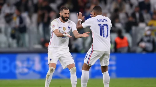 Benzema y Mbappé Benzema y Mbappé