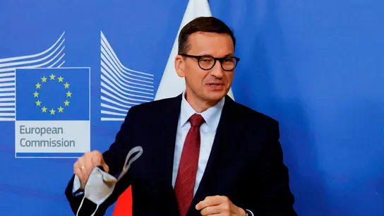 Mateusz Morawiecki, primer ministro de Polonia, en una fotografía de archivo. Mateusz Morawiecki, primer ministro de Polonia, en una fotografía de archivo.