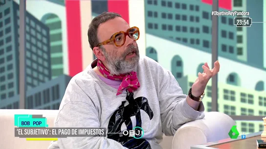 El 'cabreo' de Bob Pop tras salir a la luz los Pandora Papers: "Estamos haciéndole un crowdfunding a los ricos" El 'cabreo' de Bob Pop tras salir a la luz los Pandora Papers: "Estamos haciéndole un crowdfunding a los ricos"