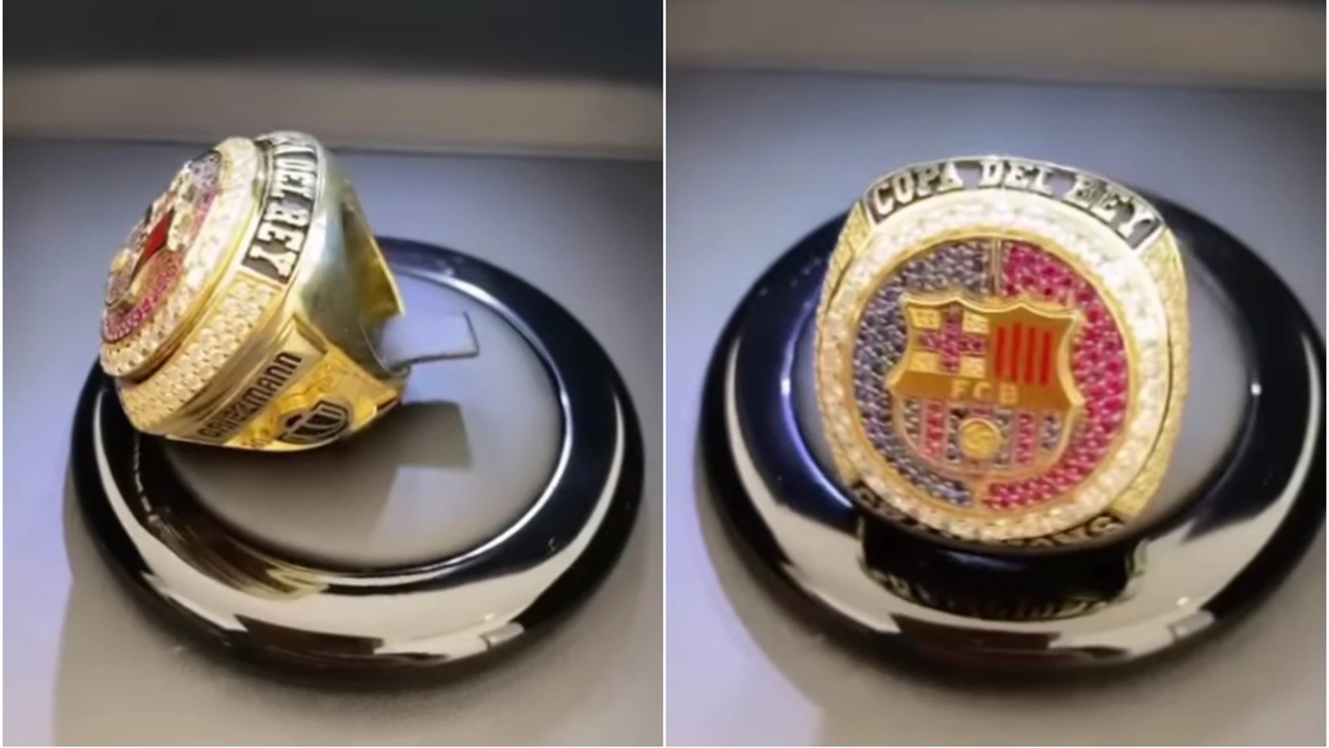 Griezmann encarga un anillo &#39;NBA&#39; para celebrar la Copa con el Barça