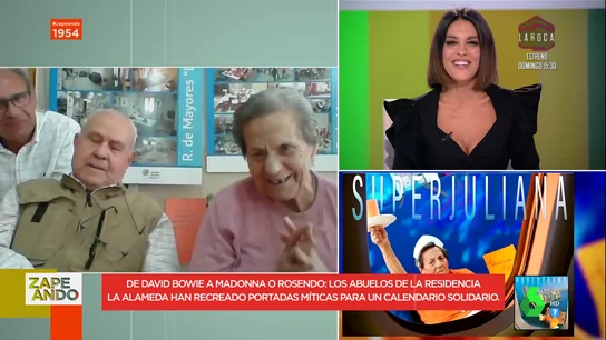 Así se creó el calendario con el que los ancianos de una residencia recrean portadas de discos de pop Así se creó el calendario con el que los ancianos de una residencia recrean portadas de discos de pop