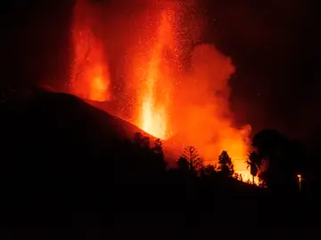 El volcán de Cumbre Vieja (La Palma)