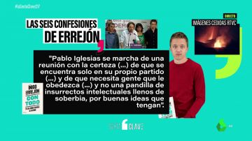  "El partido se ha entregado al soberano": seis confesiones de Íñigo Errejón sobre Podemos y Pablo Iglesias