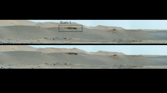 Imagen del cráter Jezero tomada por el rover Perseverance Imagen del cráter Jezero tomada por el rover Perseverance