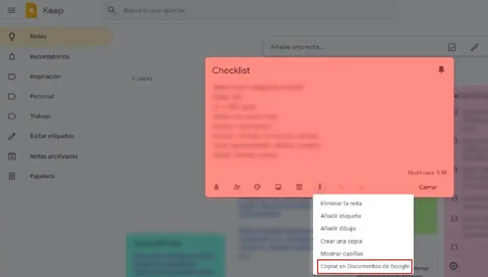 Guarda tus notas como archivos de texto Guarda tus notas como archivos de texto