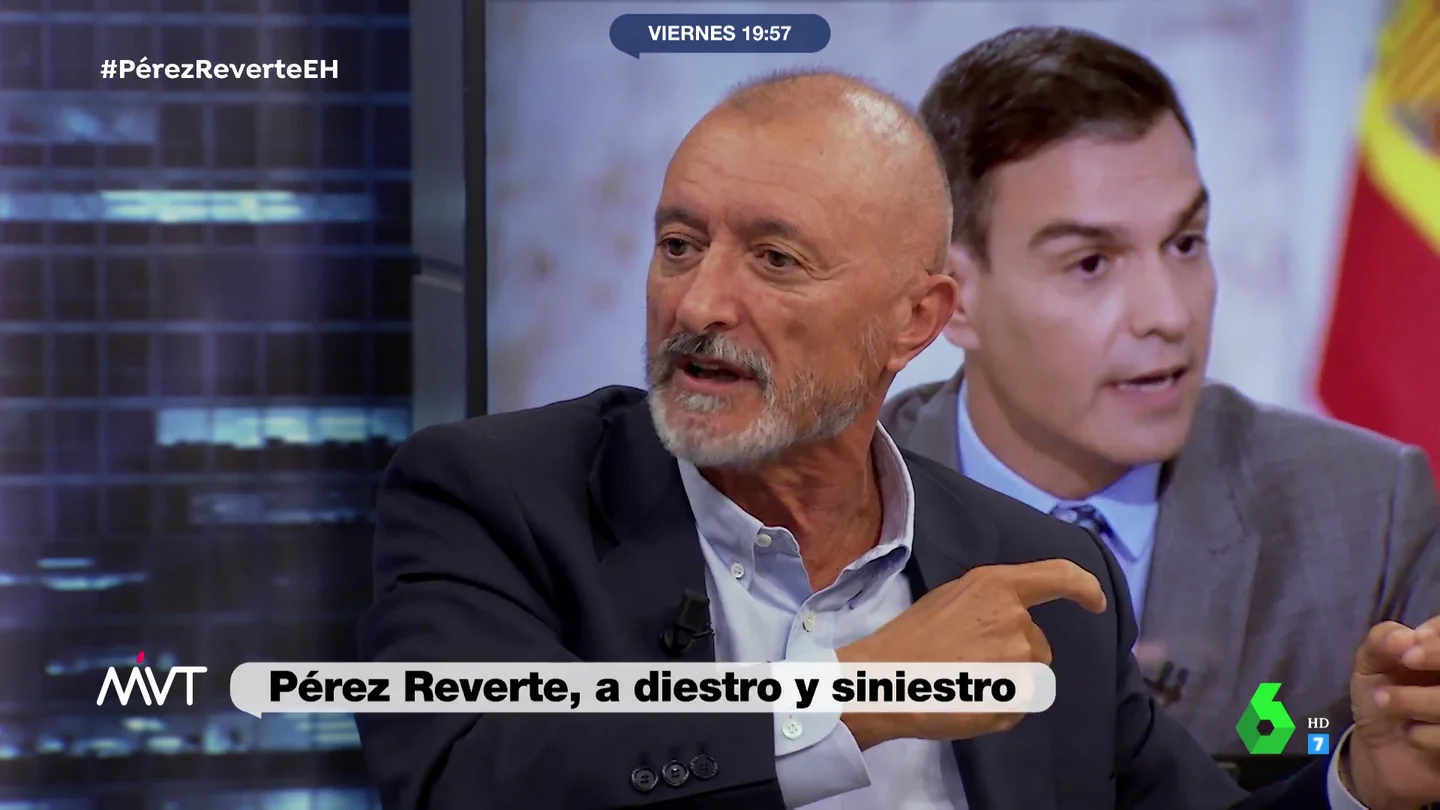 Pérez-Reverte en 'El Hormiguero' Pérez-Reverte en 'El Hormiguero'