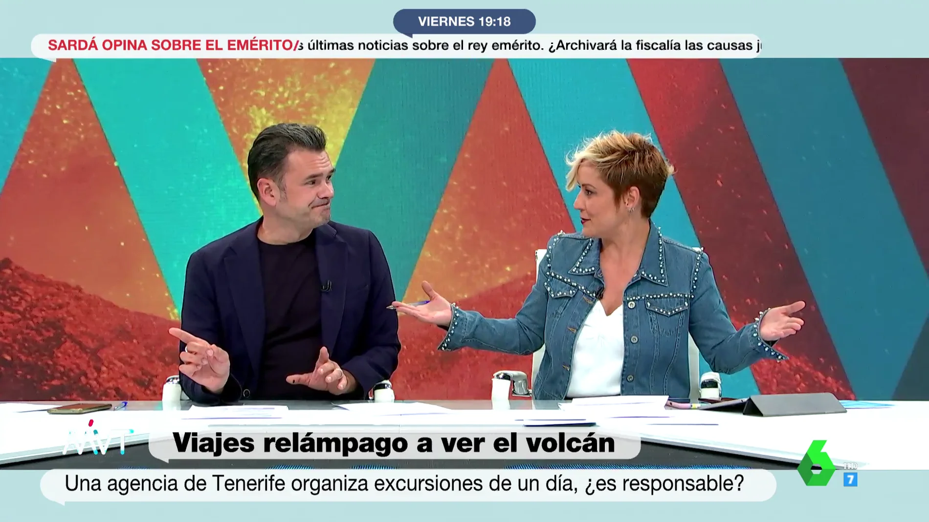 Cristina Pardo bromea al fallar una conexión en directo: "A ver si se han ido de puente nuestros invitados"