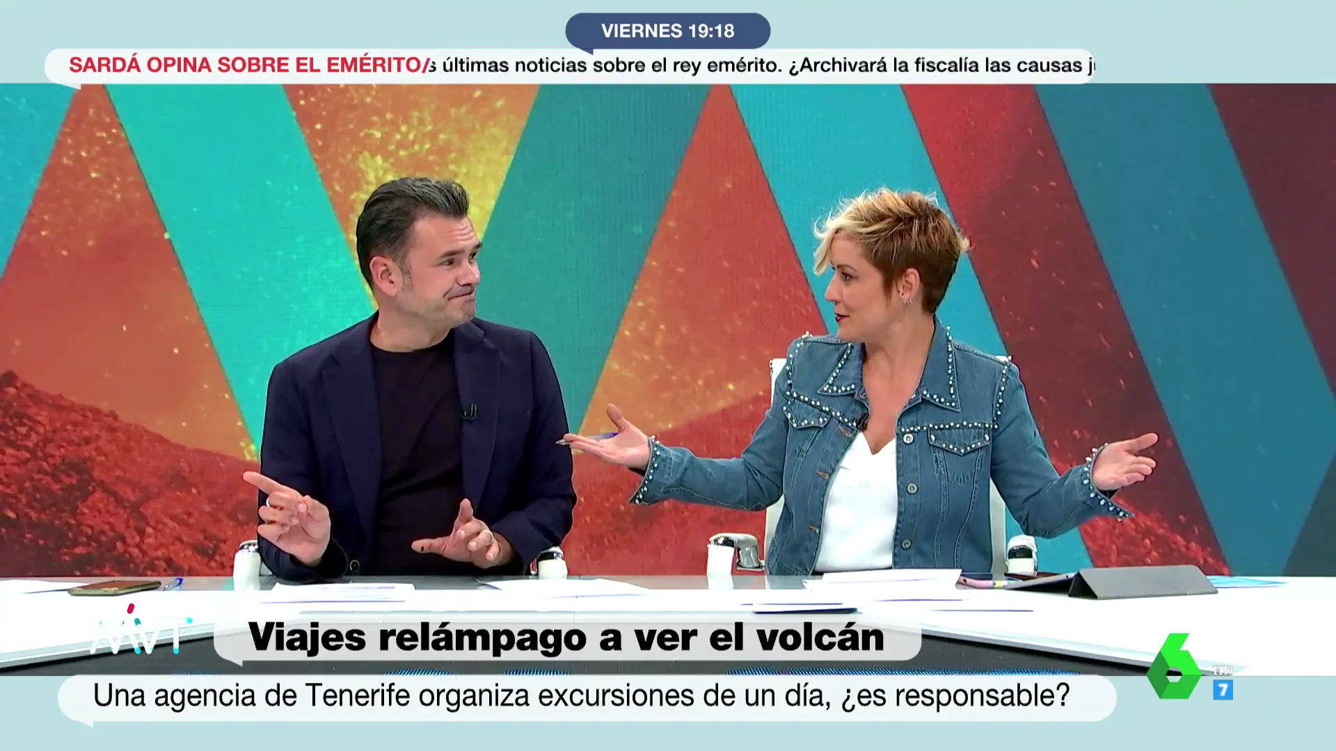 Cristina Pardo bromea al fallar una conexión en directo: "A ver si se han ido de puente nuestros invitados" Cristina Pardo bromea al fallar una conexión en directo: "A ver si se han ido de puente nuestros invitados"
