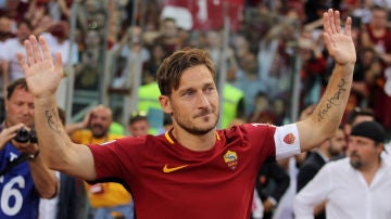 Francesco Totti, con la Roma