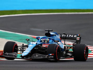 Fernando Alonso, con el Alpine en Turqu&iacute;a