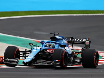 Fernando Alonso, con el Alpine en Turquía Fernando Alonso, con el Alpine en Turquía