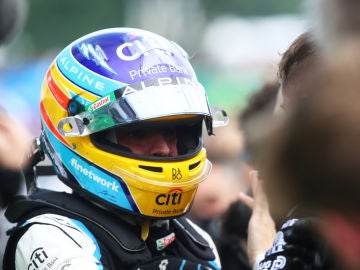 Fernando Alonso, con Alpine