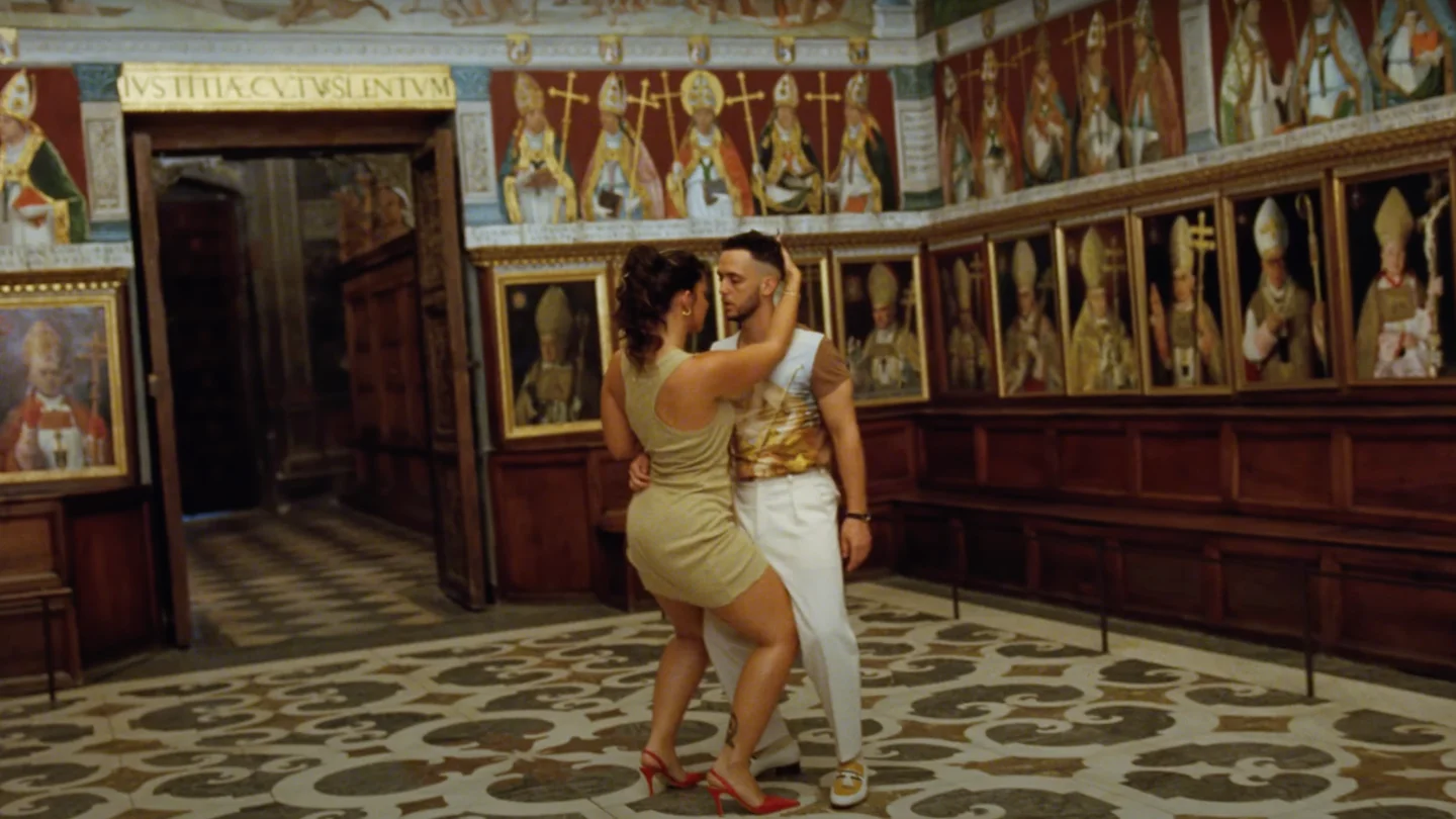 Nathy Peluso y C. Tangana en el videoclip de 'Ateo' Nathy Peluso y C. Tangana en el videoclip de 'Ateo'