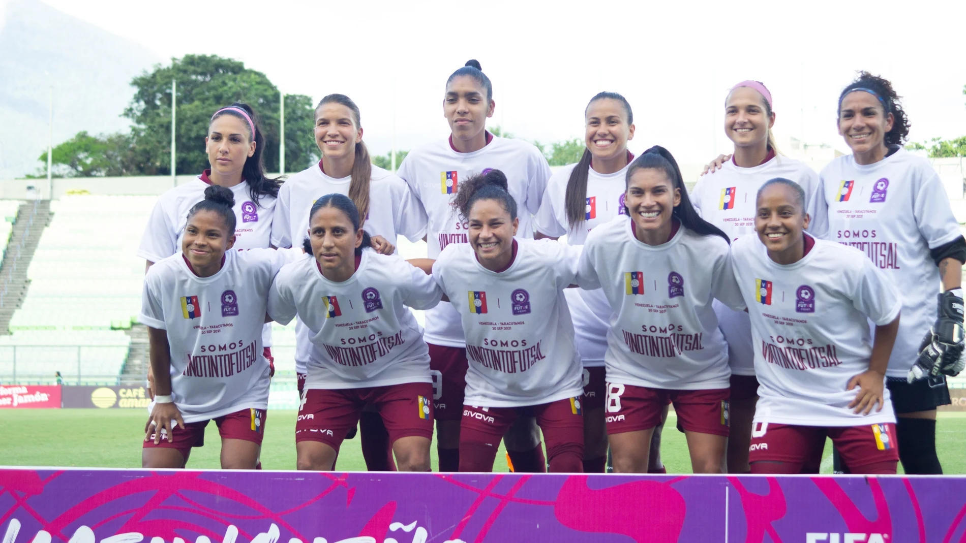 La selección femenina de Venezuela