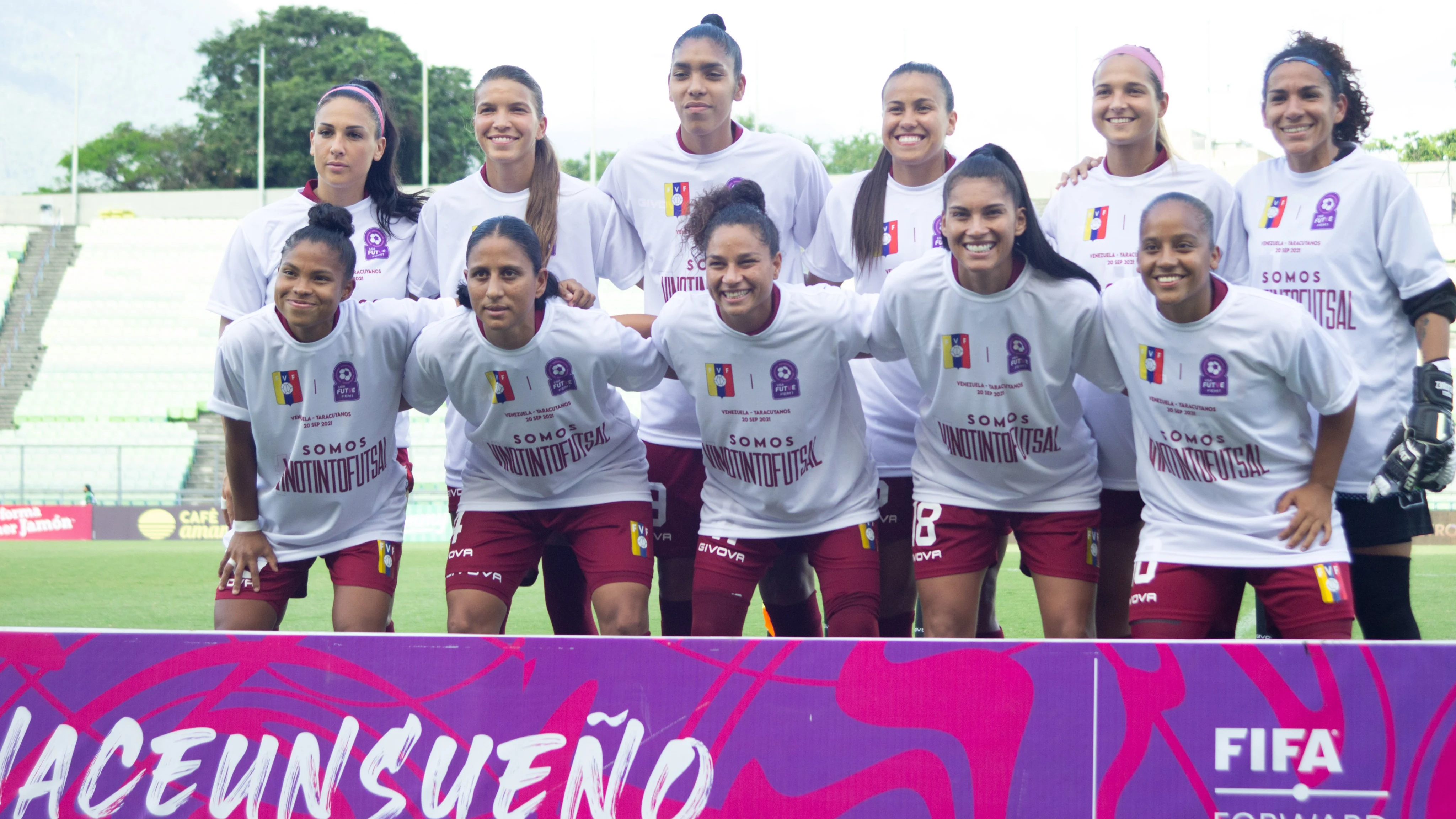 La selección femenina de Venezuela