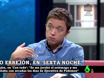 Íñigo Errejón en laSexta Noche