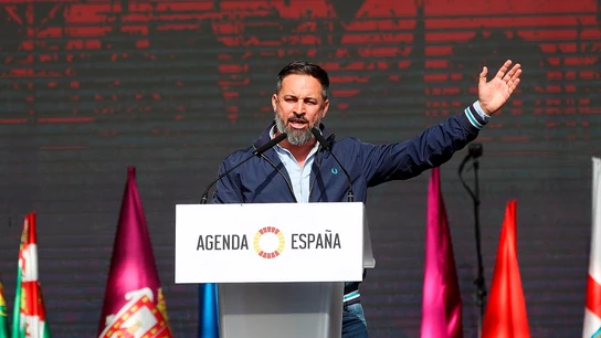 El líder de Vox, Santiago Abascal El líder de Vox, Santiago Abascal