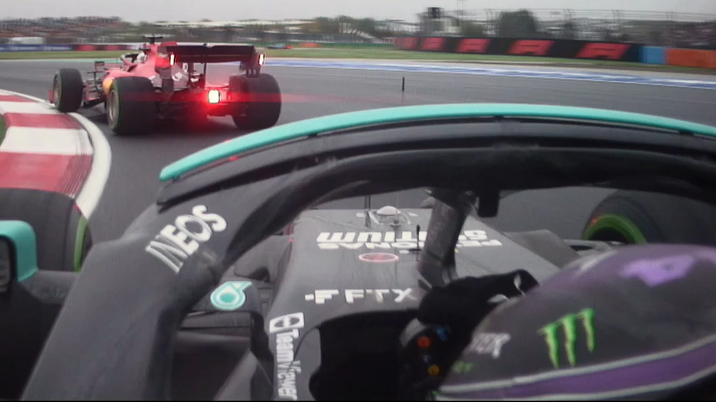 Hamilton, tras Leclerc Hamilton, tras Leclerc
