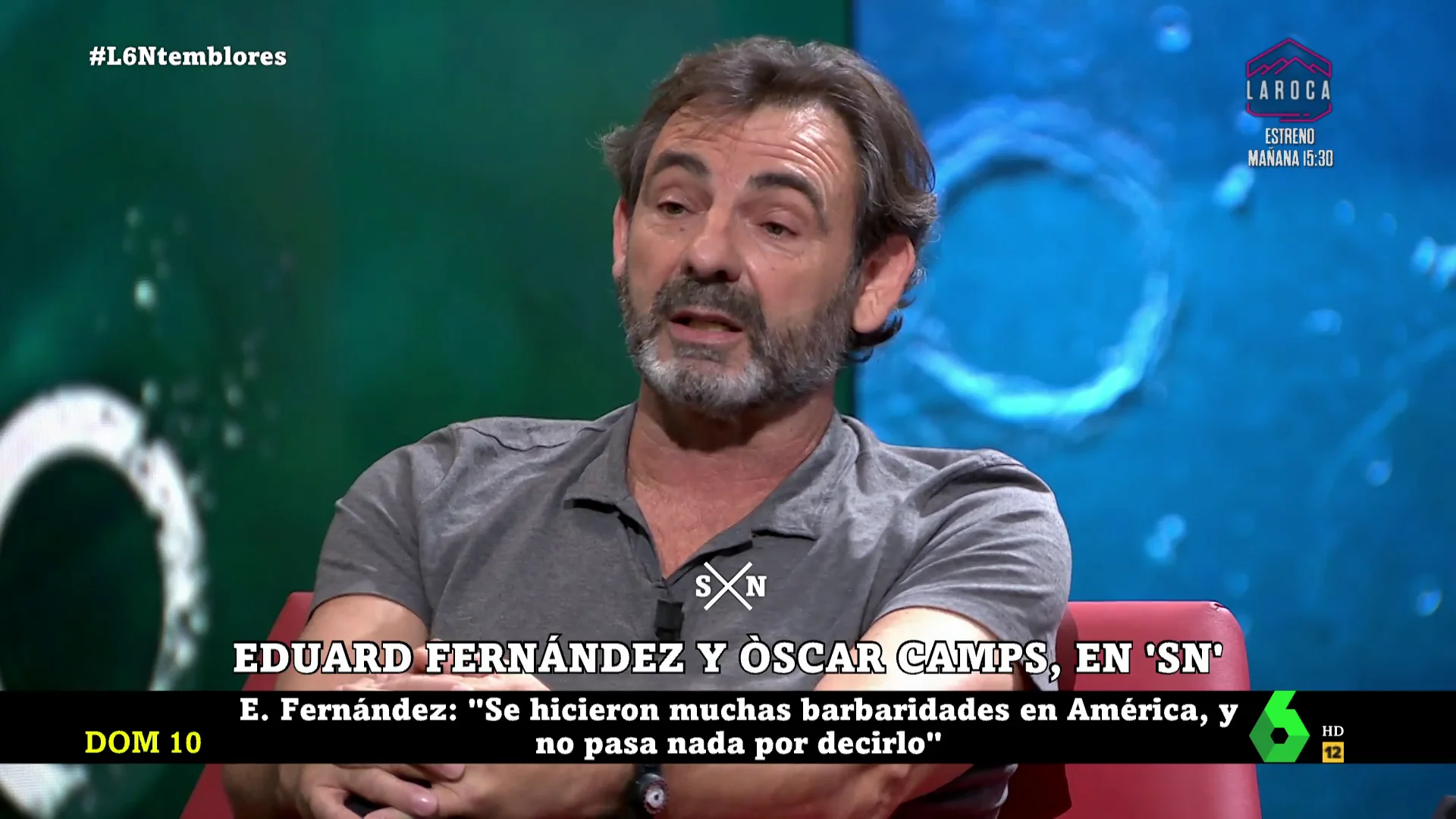 Òscar Camps en laSexta Noche