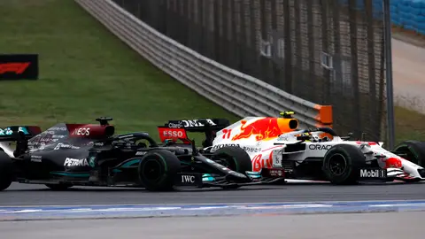 Hamilton tuvo que pensar cada adelantamiento Hamilton tuvo que pensar cada adelantamiento