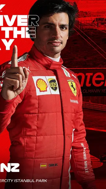 Carlos Sainz, piloto del día en Turquía Carlos Sainz, piloto del día en Turquía