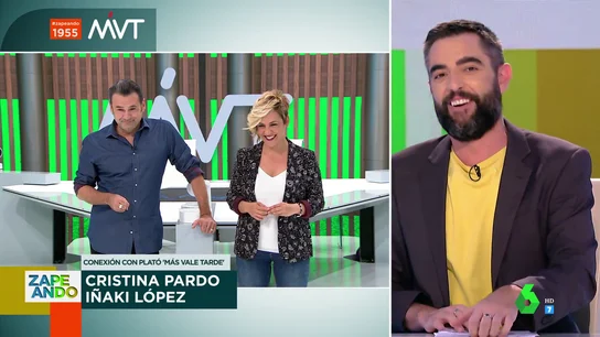 La divertida pulla de Iñaki López a Dani Mateo por la edad de su novia La divertida pulla de Iñaki López a Dani Mateo por la edad de su novia