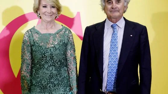 Esperanza Aguirre y su marido, Fernando Ramírez de Haro