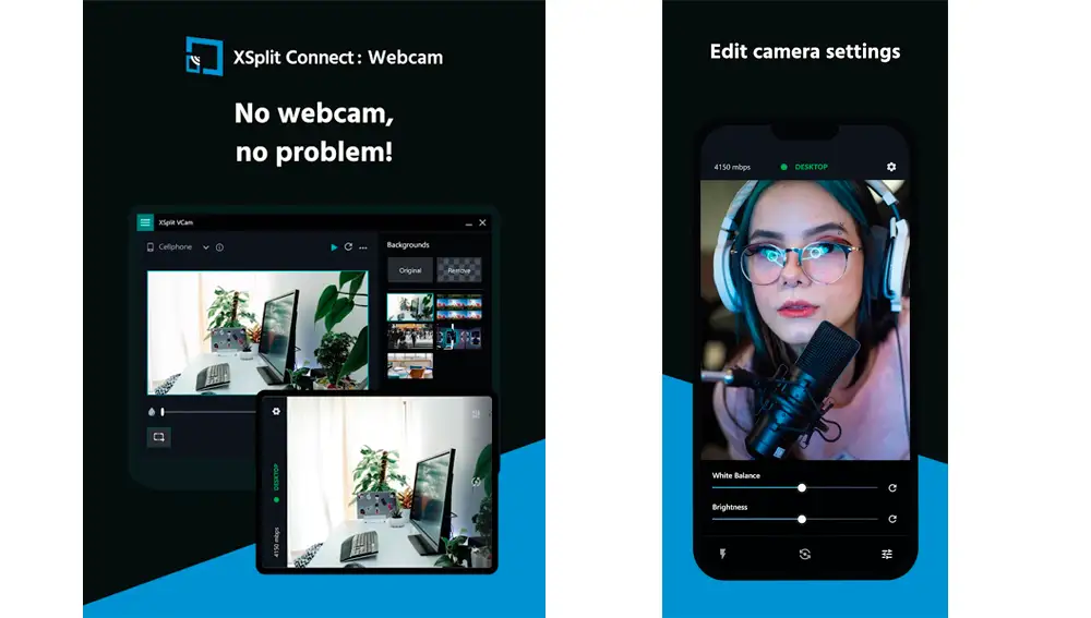 XSplit Connect: Webcam