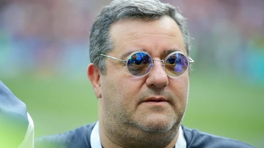 El representante deportivo, Mino Raiola. El representante deportivo, Mino Raiola.