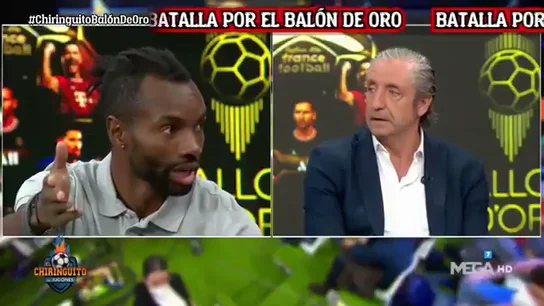 Balboa enmudece 'El Chiringuito': "Le daría el Balón de Oro a Messi, ha estado mejor que Benzema" Balboa enmudece 'El Chiringuito': "Le daría el Balón de Oro a Messi, ha estado mejor que Benzema"