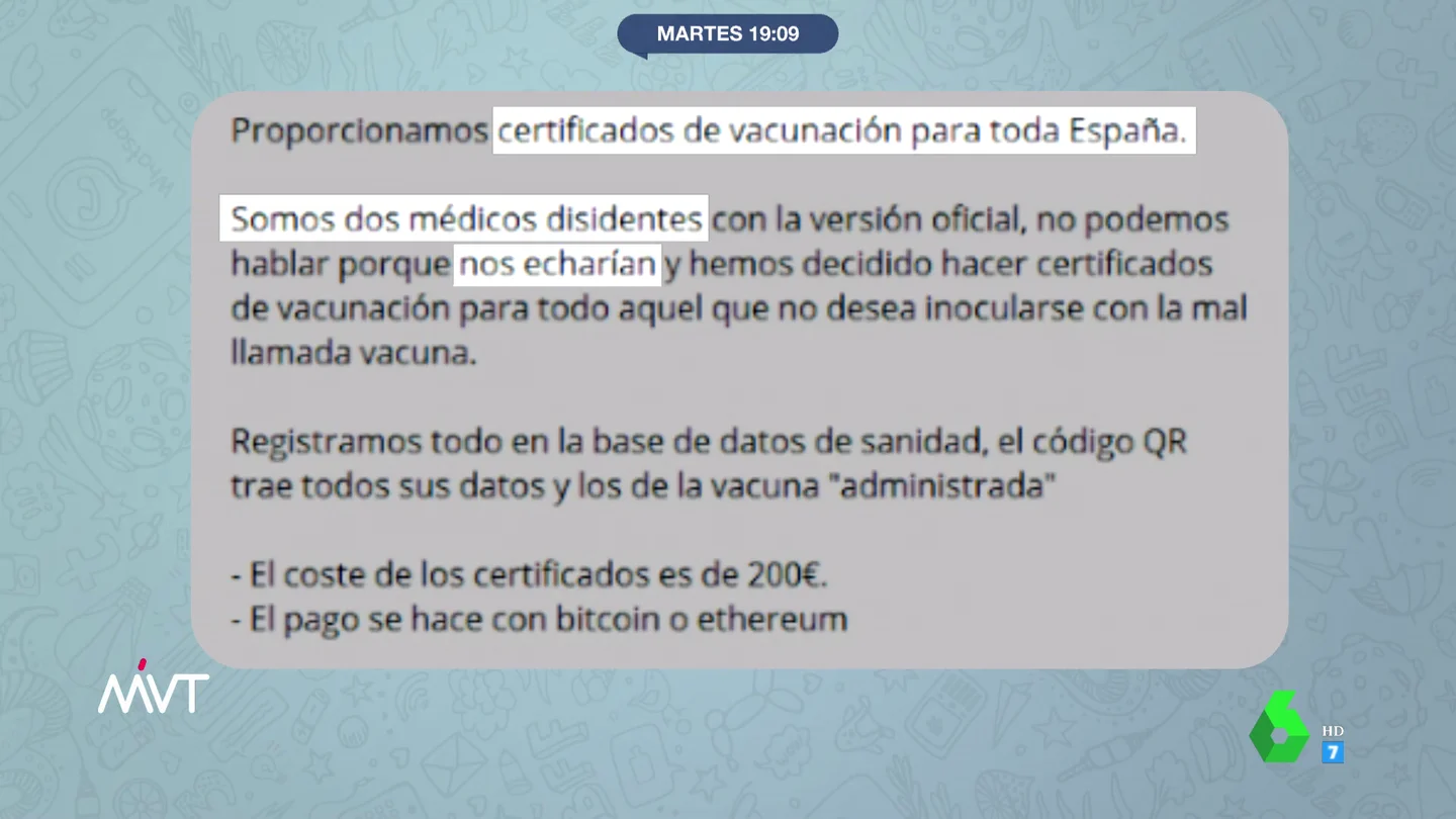certificado vacunación certificado vacunación