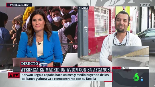 La emoción de Marwan, migrante afgano que se reencontrará con su familia en España: "El Gobierno salvó sus vidas" La emoción de Marwan, migrante afgano que se reencontrará con su familia en España: "El Gobierno salvó sus vidas"