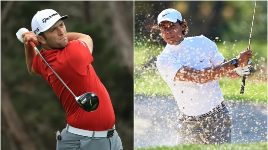 Jon Rahm y Rafa Nadal Jon Rahm y Rafa Nadal