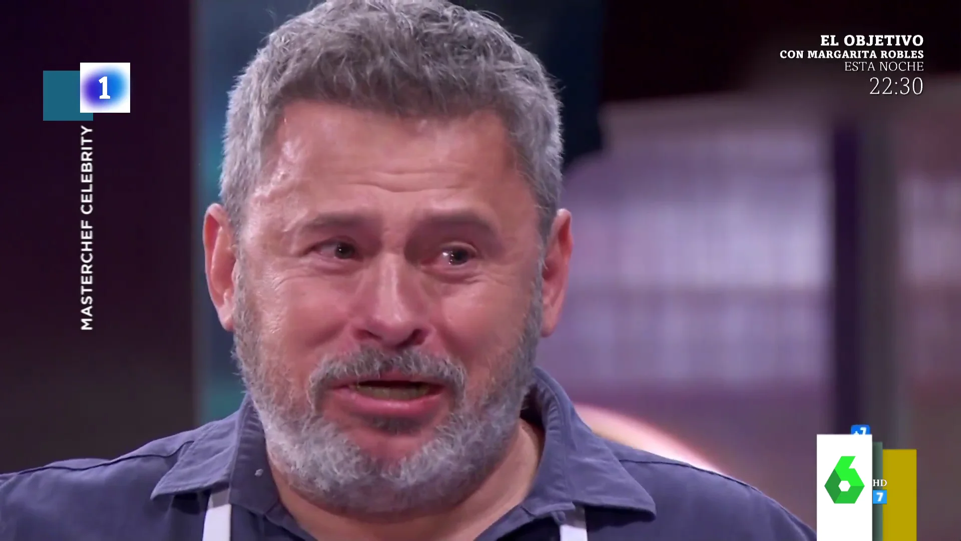 Las lágrimas de Miki Nadal al comer un chile habanero en Masterchef