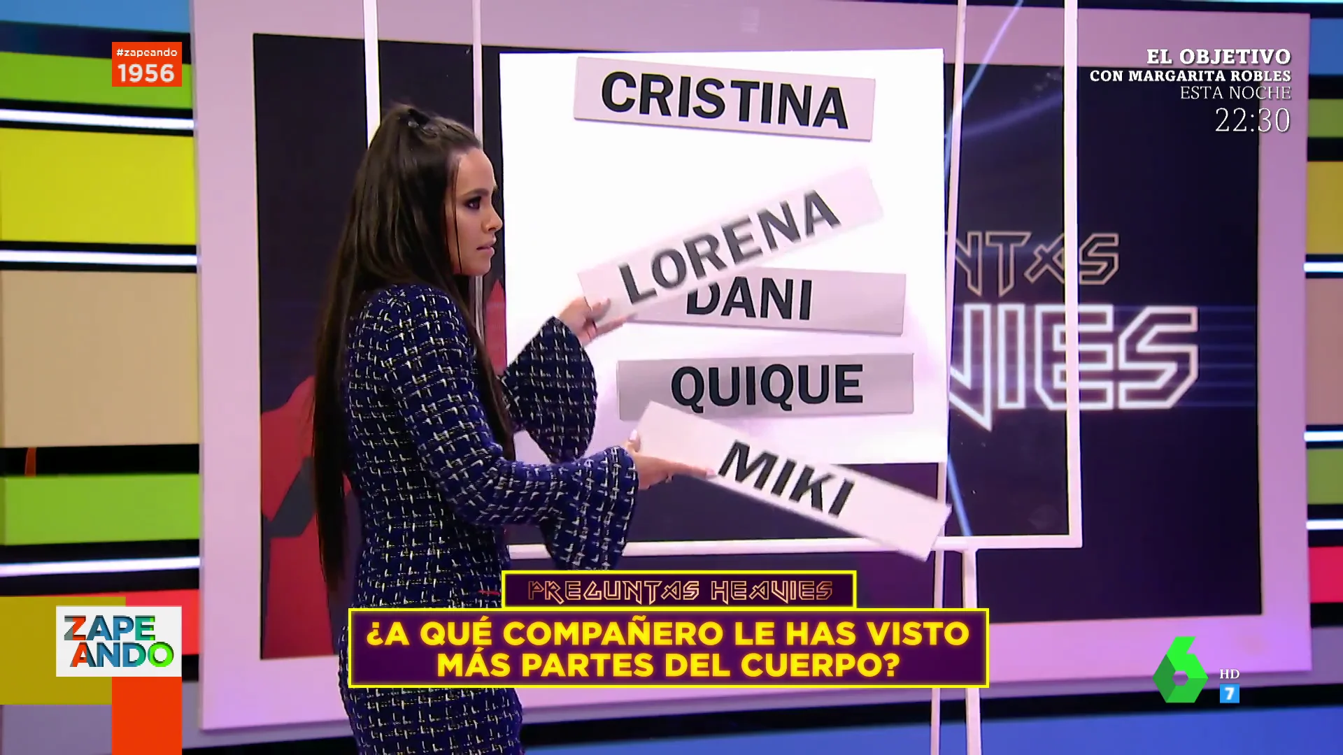 "Os mordéis los pezones": Cristina Pedroche confiesa lo que hacen Miki Nadal y Dabiz Muñoz fuera de cámaras