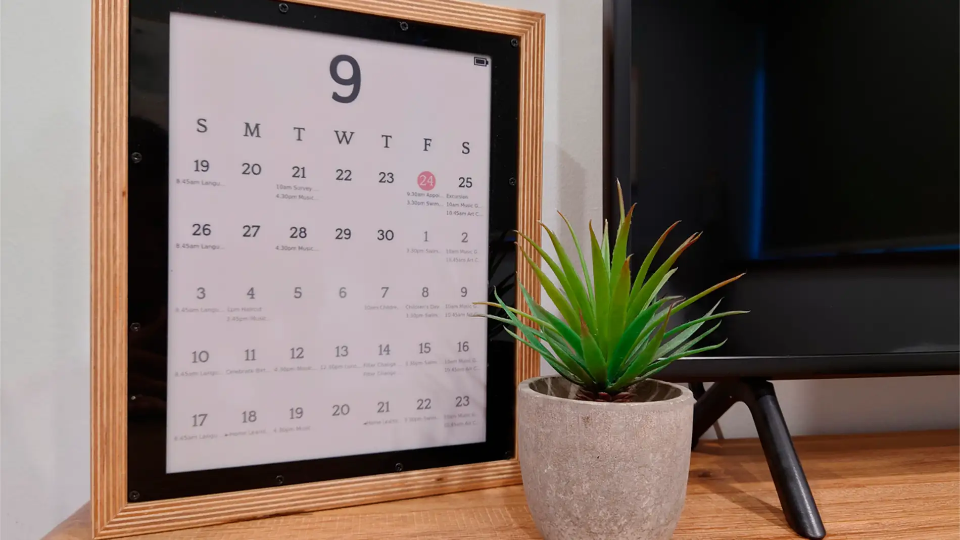 Un calendario electrónico gracias a una Raspberry Pi es posible 