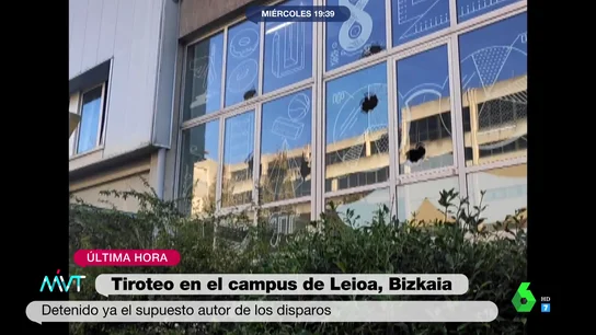 Detienen a un joven de 21 años tras efectuar 12 disparos en el campus universitario de Leioa, Bizkaia Detienen a un joven de 21 años tras efectuar 12 disparos en el campus universitario de Leioa, Bizkaia