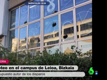 Detienen a un joven de 21 años tras efectuar 12 disparos en el campus universitario de Leioa, Bizkaia
